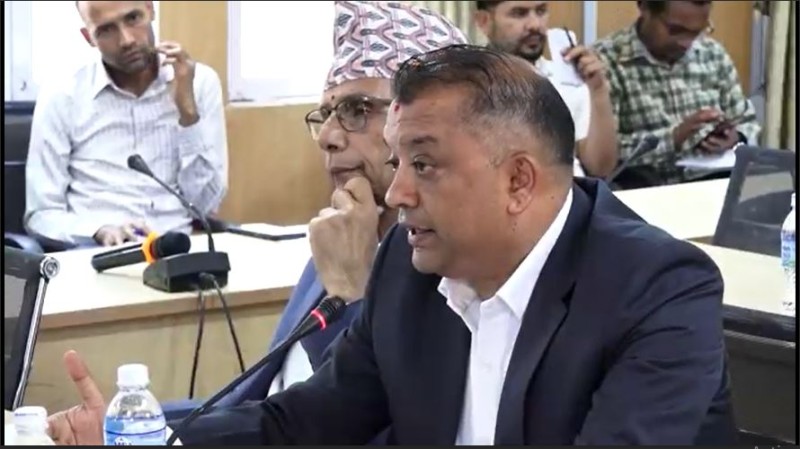 कर्मचारी ट्रेड युनियनलाई सडक आन्दोलनको बाटोमा नजान महामन्त्री थापाको आग्रह
